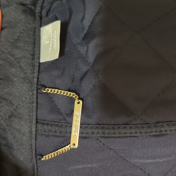 NWT Chico's Navy Jacket NWT Preppy - Picture 6 of 11